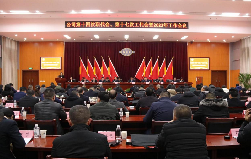 公司召開第十四次職代會、第十七次工代會暨2022年工作會議
